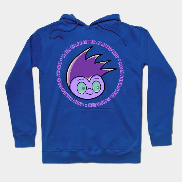 Main Character 2 Hoodie by RD Doodles